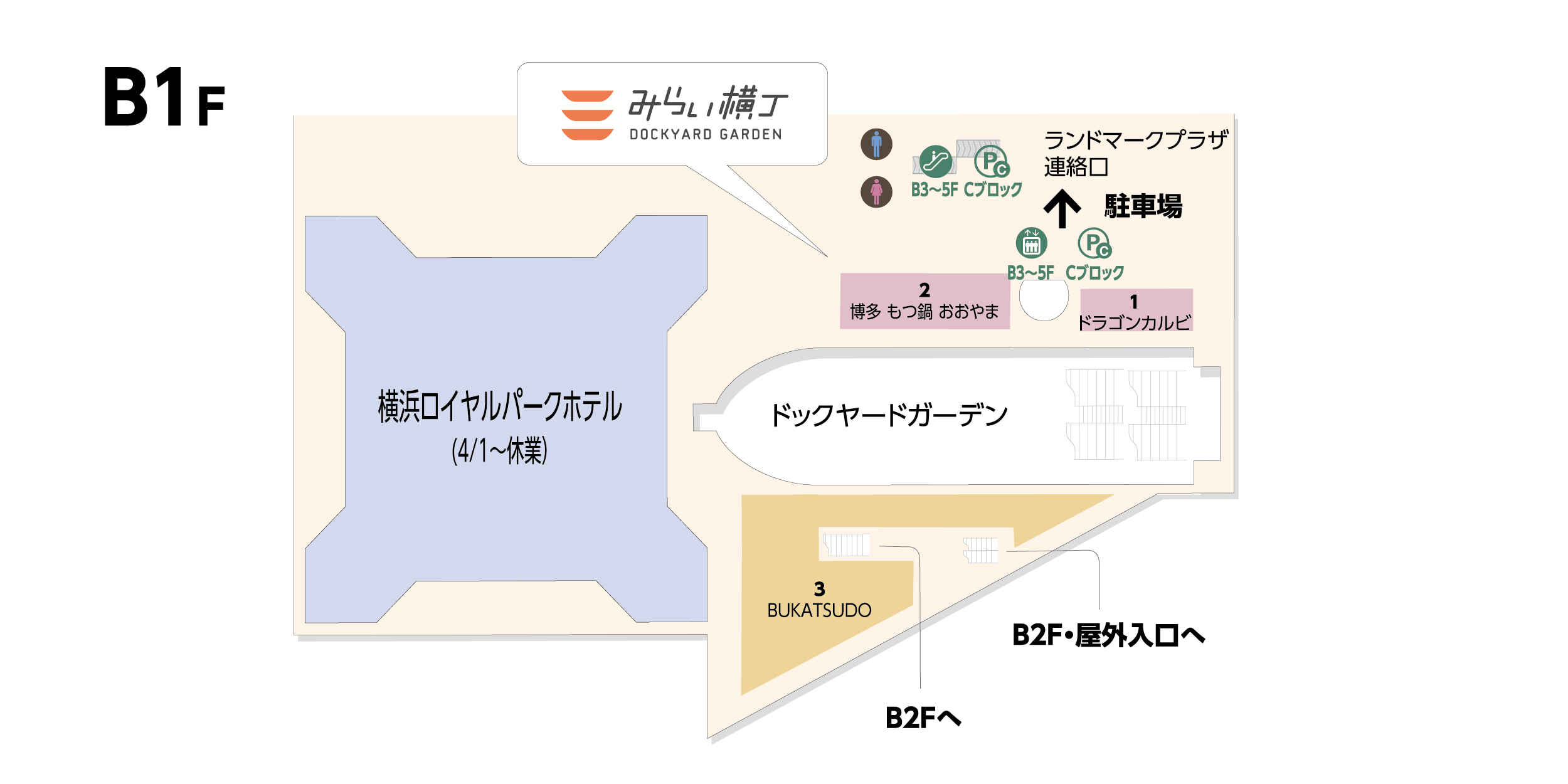 フロアガイド｜横浜ランドマークタワー