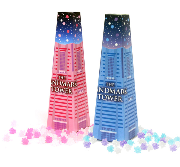 日本画   横浜 ランドマーク&ロープウェイ backend=imagemagick;version=1;